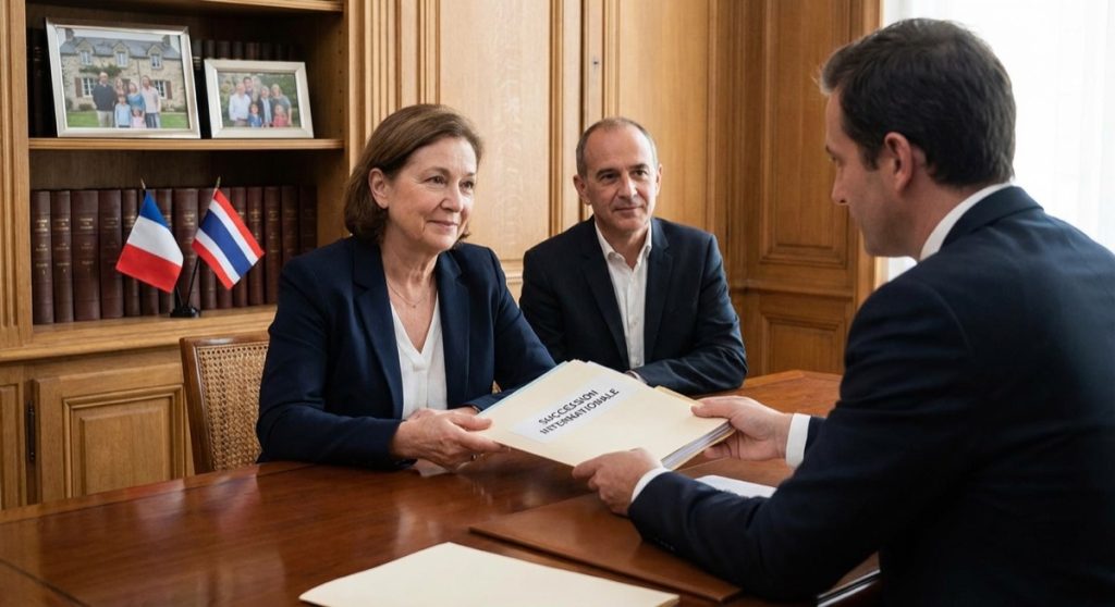 Droits du conjoint survivant France Thaïlande